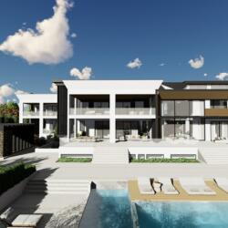 Contemporary Beachfront Mansion 1